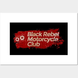 Black Rebel Motorcycle Club - Splash Vintage Posters and Art